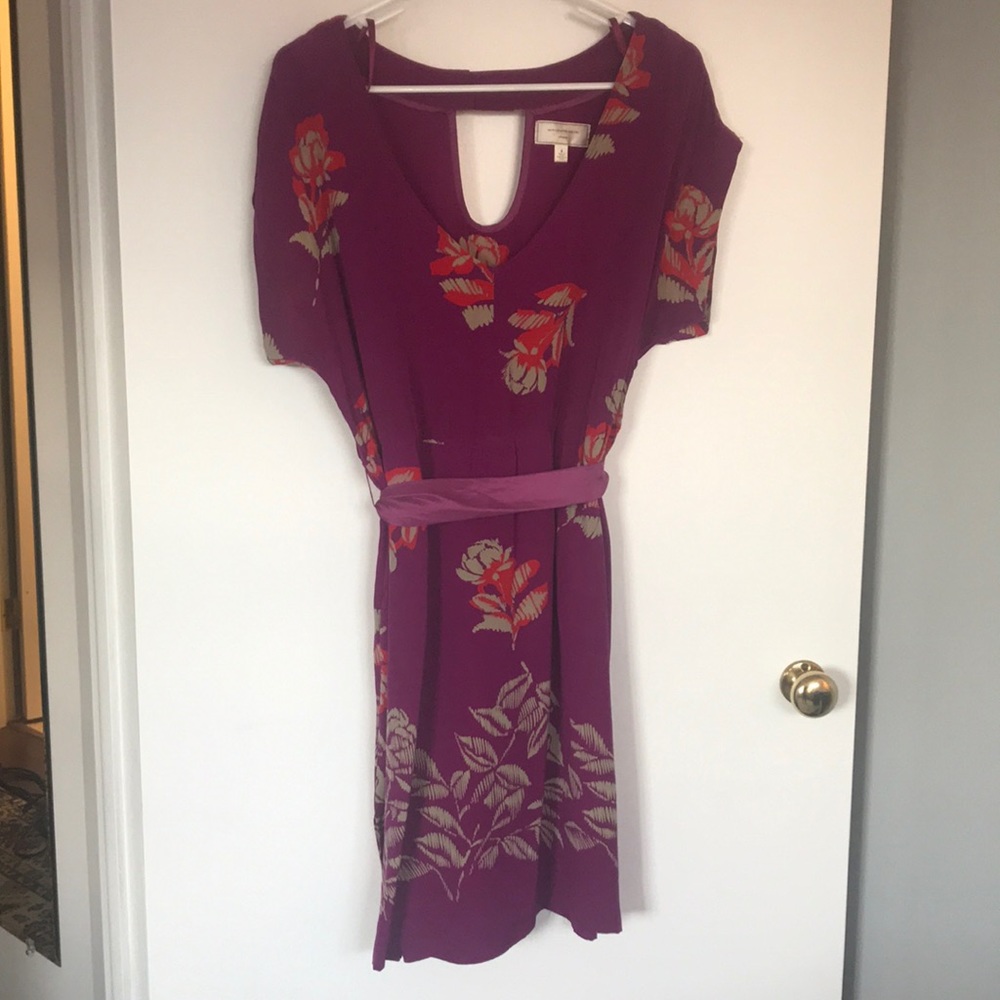 Anthropologie Silk Dress